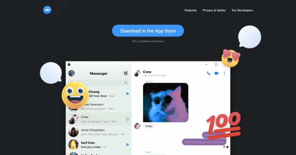 download facebook messenger desktop app